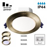 Фото 7 CLD008113V Акви Бронза Св-к Встр. 7W*Мульти