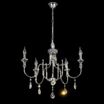 Фото 4 CL437151 Рига Хром Св-к Люстра