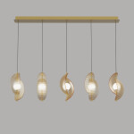 Фото 5 Подвесной светильник MD24030035-5B brass/amber