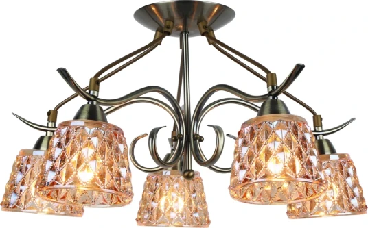 Фото Потолочная люстра Arte Lamp LUCIANA A6185PL-5AB