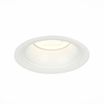 Фото 1 ST200.508.01 Св-к встр. Белый GU10 1*50W  D89xH40 220V Без ламп Встраиваемые светильники