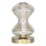 Фото 3 SL6136.204.01 Прикроватная лампа ST-Luce золото/коньячный LED 1*6W 3000K СПАЙН