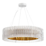 Фото 3 SL6012.213.01 Светильник подвесной ST-Luce Золотистый/Прозрачный LED 1*87W 3000K NAZARE