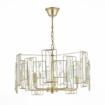 Фото 4 SLE103403-05 Светильник подвесной Шампань/Прозрачный E14 5*40W GIANO
