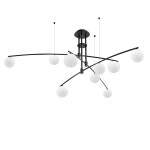 Фото 1 Потолочный светильник 8119P/9 black