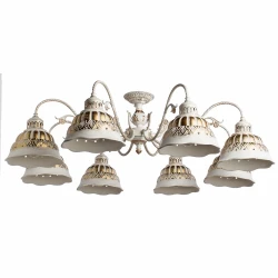 Фото Потолочная люстра Arte Lamp CHIESA A2814PL-8WG