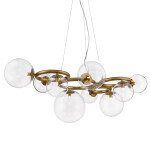 Фото 2 Люстра P68092-9 brass