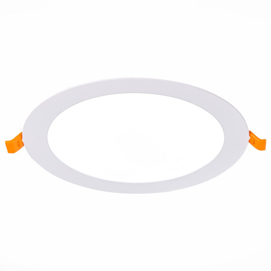 Фото ST209.548.15 Св-к встр. Белый LED 1*15W 4000K 1 080Lm Ra80 110° IP20 D190xH8 90-265V Встраиваемые светильники