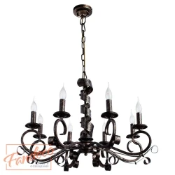 Фото Подвесная люстра Arte Lamp ARENA A8952LM-8BG
