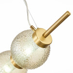 Фото 1 SL1155.313.03 Светильник подвесной ST-Luce Латунь/Коньячный E14 3*40W МАРЕНА