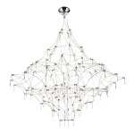 Фото 3 SL6601.103.114 Светильник подвесной ST-Luce Хром/Прозрачный LED 114*0,5W 3000K ГРАВЕТТА