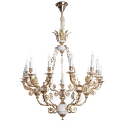 Фото Подвесная люстра Arte Lamp LUISA A7024LM-16WG