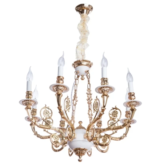Фото Подвесная люстра Arte Lamp LUISA A7024LM-8WG
