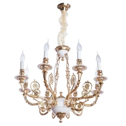 Фото Подвесная люстра Arte Lamp LUISA A7024LM-8WG