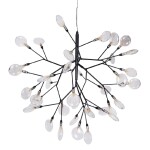 Фото 3 Светильник подвесной Crystal Lux EVITA SP36 BLACK/TRANSPARENT