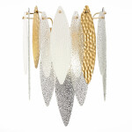 Фото 2 SL1224.201.02 Бра ST-Luce Золотистый/Прозрачный, Белый E14 2*60W LASTRA