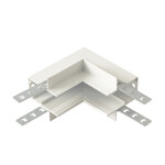 Фото 2 Внутренний соединитель угловой для встраиваемого магнитного шинопровода для ГКЛ12,5 мм Crystal Lux CLT 0.223 13 WH