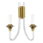 Фото 2 SL1241.201.02 Бра ST-Luce Золотистый/Белый E14 2*40W ВЕТРАНО