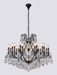 Фото 4 Люстра Crystal Lux MAGNIFICO SP19 BLACK/TRANSPARENT