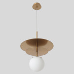 Фото 1 Светильник подвесной Crystal Lux UVA SP1.2 BRASS