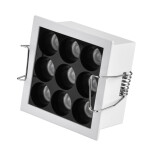 Фото 1 ST763.532.10 Св-к встр. белый LED 1*10W 3000K 950Lm Ra 24° IP20 L71xW71xH36 170-240VV Встраиваемые светильники