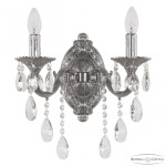 Фото 4 Бра хрустальные AL7801B10/2/175 B CG Bohemia Ivele Crystal