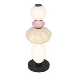 Фото 2 SL6134.404.01 Прикроватная лампа ST-Luce черный/розовый, желтый, опаловый LED 1*16W 3000K ФЛОРЕНТИНИ