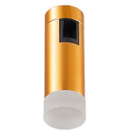 Фото 1 ST812.206.03 Магнитный трековый светильник FARM Золотистый LED 1*3W 3000K 93Lm Ra90 120 IP20 D29xH90 FARM