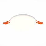 Фото ST700.538.16 Св-к встр. Белый LED 1*16W 3000K 1 380Lm Ra80 180° IP44 D120xH20 85-265V Встраиваемые светильники