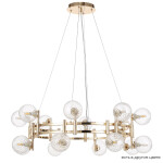 Фото 3 Люстра Crystal Lux LUXURY SP16 GOLD