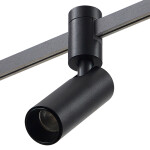 Фото 3 ST811.406.05 Магнитный трековый светильник FARM Черный LED 1*5W 3000K 341Lm Ra90 60 IP20 D35xH100 24 FARM