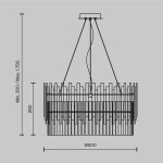 Фото 4 Подвесной светильник Maytoni MOD135PL-06BS