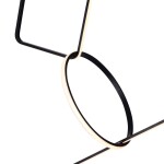 Фото 1 SL6113.453.01 Светильник подвесной ST-Luce Черный LED 1*50W 3000K GAIA