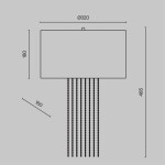 Фото 5 Настенный светильник (бра) Maytoni MOD151WL-01G