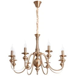 Фото Подвесная люстра Arte Lamp PASSONI A6097LM-8PB