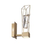 Фото 3 SL815.201.01 Бра ST-Luce Матовое золото/Матовое золото, Прозрачный LED 1*6W 4000K PROGETTO