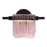 Фото 1 SL6021.401.06 Светильник настенный ST-Luce черный/розовый LED 1*6W 3000K ВУАЛЬ