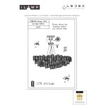 Фото 1 Подвесная люстра iLAMP Savage  7204-L1600 GD