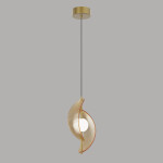 Фото 3 Подвесной светильник MD24030035-1A brass/amber