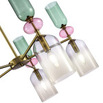 Фото 1 SL2000.202.05 Люстра потолочная ST-Luce Золотистый/Дымчатый E14 5*40W GEA