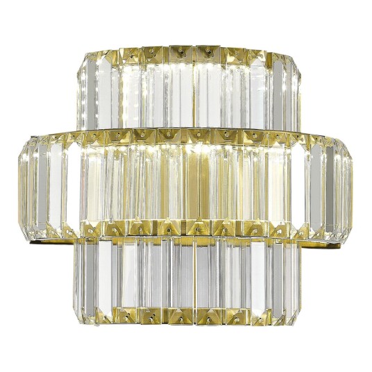 Фото SL1622.311.01 Светильник настенный ST-Luce Латунь/Прозрачный LED 1*21W 4000K ТИВОЛИ