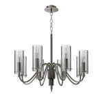 Фото 1 SL2005.103.08 Светильник подвесной ST-Luce никиль/прозрачный E14 8*40W САНТОРИ