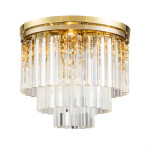 Фото 3 Потолочный светильник Odeon 5 gold/clear