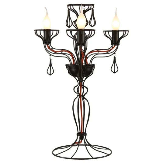 Фото Декоративныая настольная лампа Arte Lamp ARTEFACT A3225LT-3BK