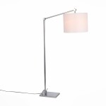 Фото 3 SL460.105.01 Торшер ST-Luce Хром/Белый E27 1*60W (из 2-х коробок) MARCIA