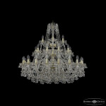 Фото 3 Люстра хрустальная 1409/20+10+5/360/3d G