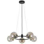 Фото 4 CL105155 Планета Черн+Дымч. Св-к Люстра