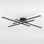 Фото 1 CL203141 Стиг Черный Люстра Потолочная