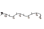 Фото Готовая трековая система Arte Lamp RAILS A3056PL-6BK