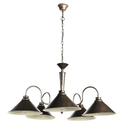 Фото Подвесная люстра Arte Lamp BEVEL A9330LM-5BR